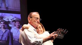 עירית פרנק ורון חולדאי, צילום: אביבה רוזן